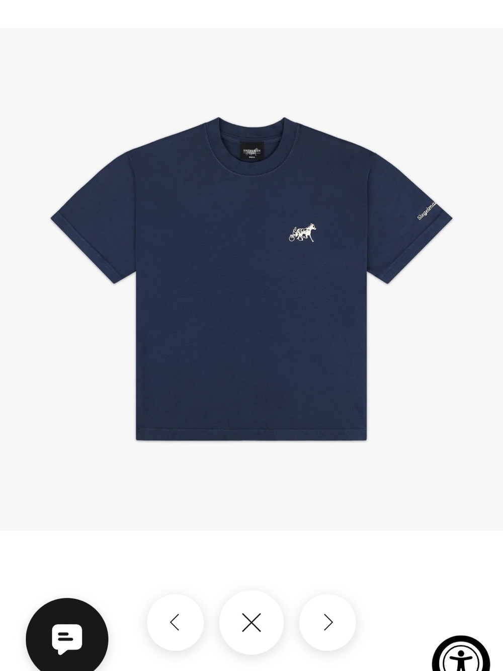 Siegelman Stable EMBROIDERED CLASSIC TEE medium